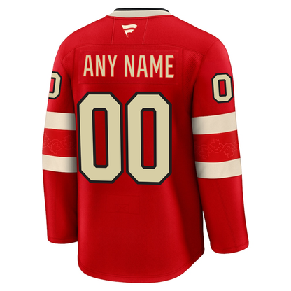 Customizable Team Canada 4 Nations Face-Off Fanatics Premium Jersey