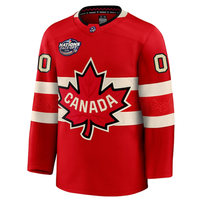 Customizable Team Canada 4 Nations Face-Off Fanatics Premium Jersey