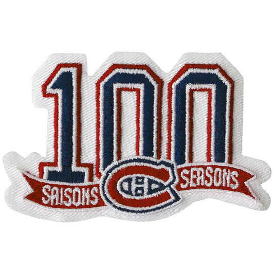 Montreal Canadiens 100 Seasons Patch