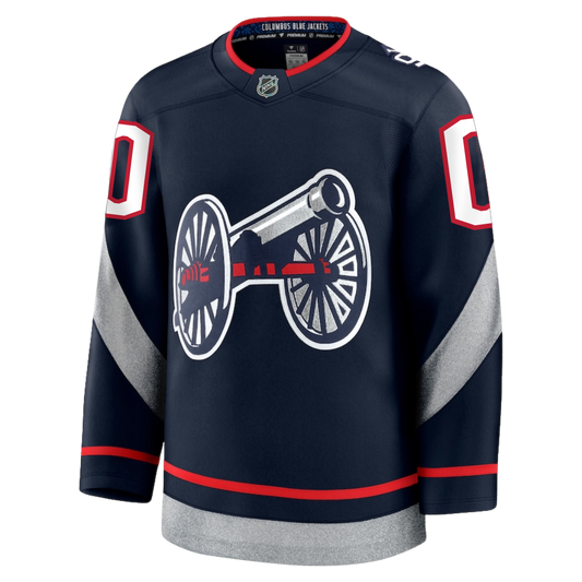 Customizable Columbus Blue Jackets Fanatics Premium Official STADIUM SERIES NHL Jersey