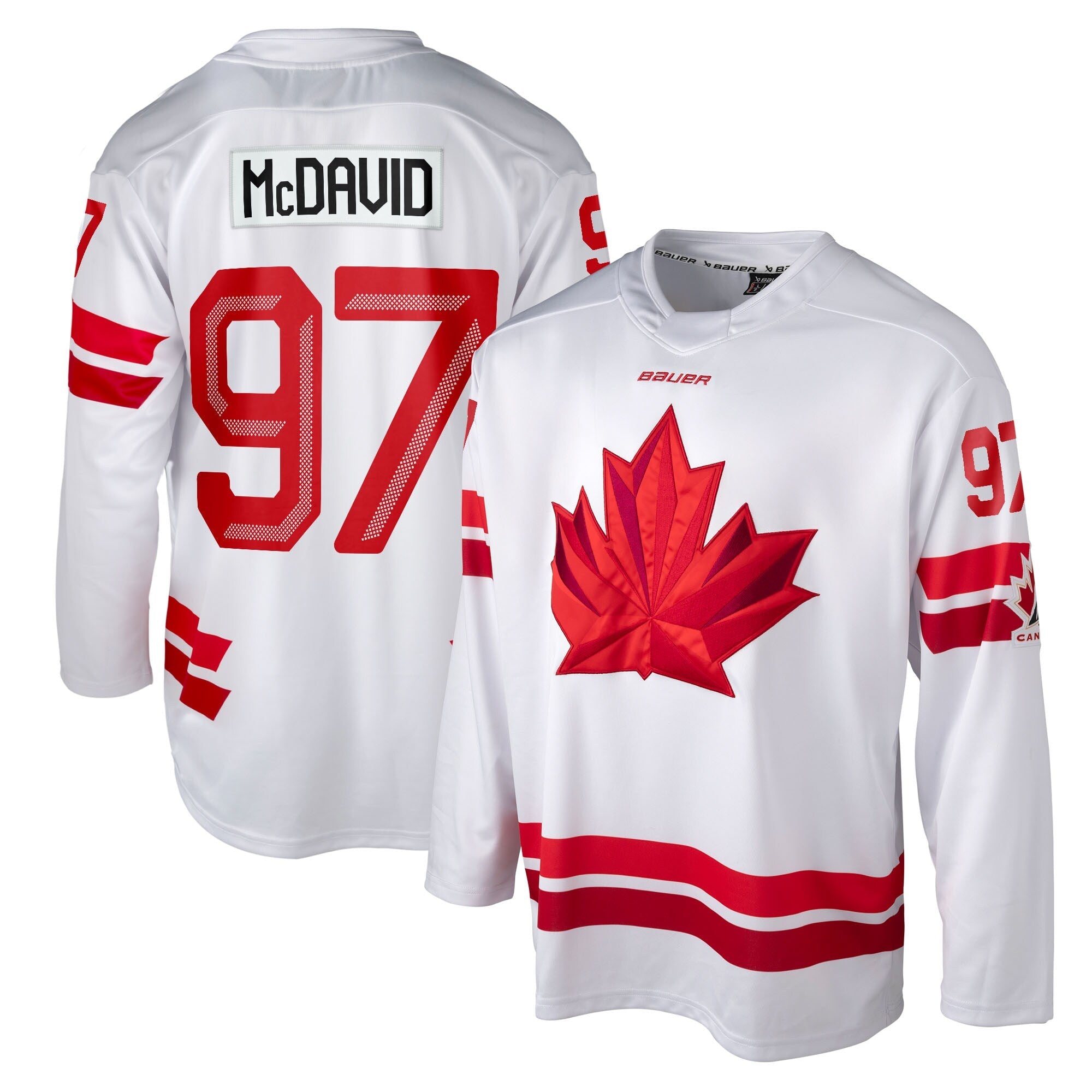 Connor McDavid Team Canada 2025 Bauer Replica Jersey