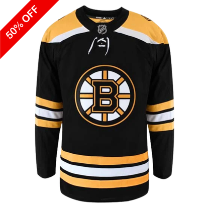 Customizable Boston Bruins Adidas Primegreen Authentic NHL Hockey Jersey