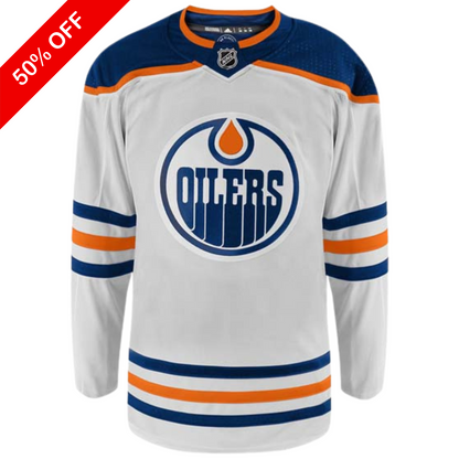 Customizable Edmonton Oilers 2021 Adidas Primegreen Authentic NHL Hockey Away Jersey