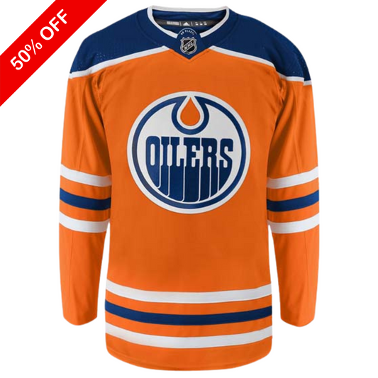 Customizable Edmonton Oilers 2021 Adidas Primegreen Authentic NHL Hockey Home Jersey
