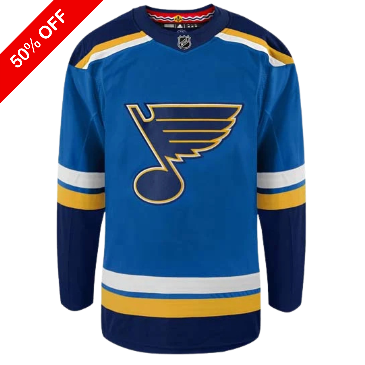 Customizable St. Louis Blues Adidas Primegreen Authentic NHL Home Jersey