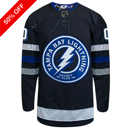 Customizable Tampa Bay Lightning Adidas Primegreen Authentic NHL Alternate Jersey