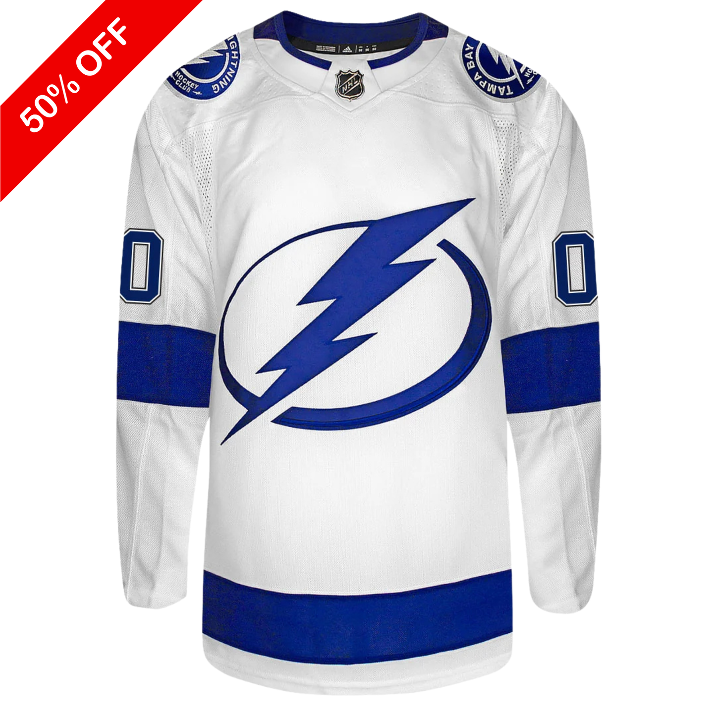 Customizable Tampa Bay Lightning Adidas Primegreen Authentic NHL Away Jersey