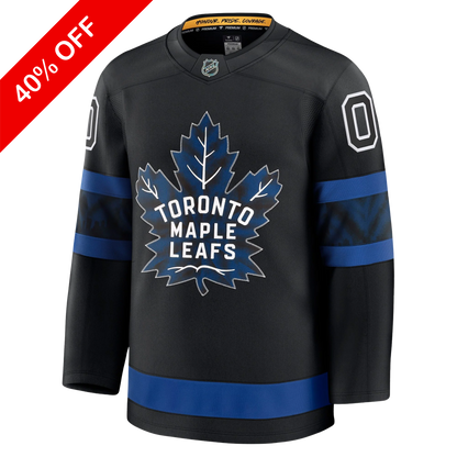 Customizable Toronto Maple Leafs 2024 Fanatics Premium Official NHL THIRD ALTERNATE Jersey