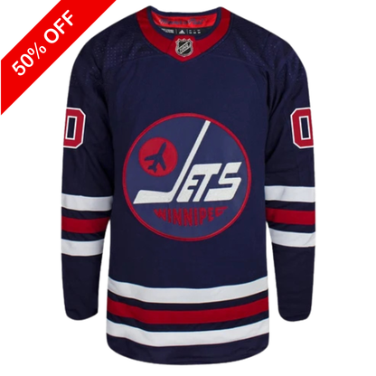 Customizable Winnipeg Jets Adidas Primegreen Authentic NHL Alternate Jersey