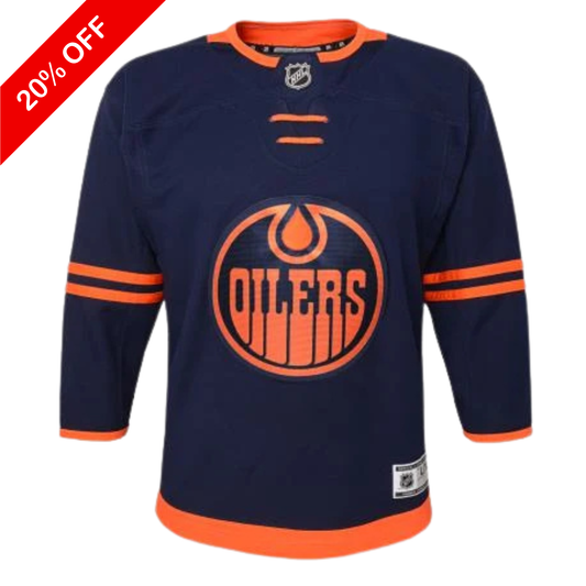 Edmonton Oilers NHL Premier Youth Replica NHL Hockey Alternate Jersey