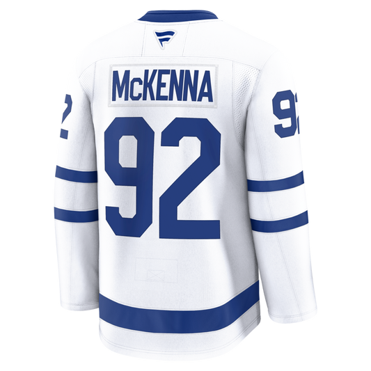 Gavin McKenna Toronto Maple Leafs Fanatics Premium Away Jersey