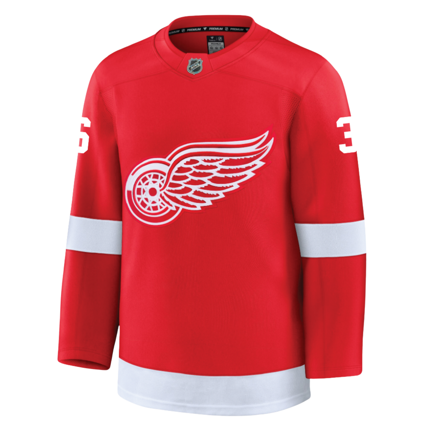 John Gibson Detroit Red Wings Fanatics Premium Home Jersey
