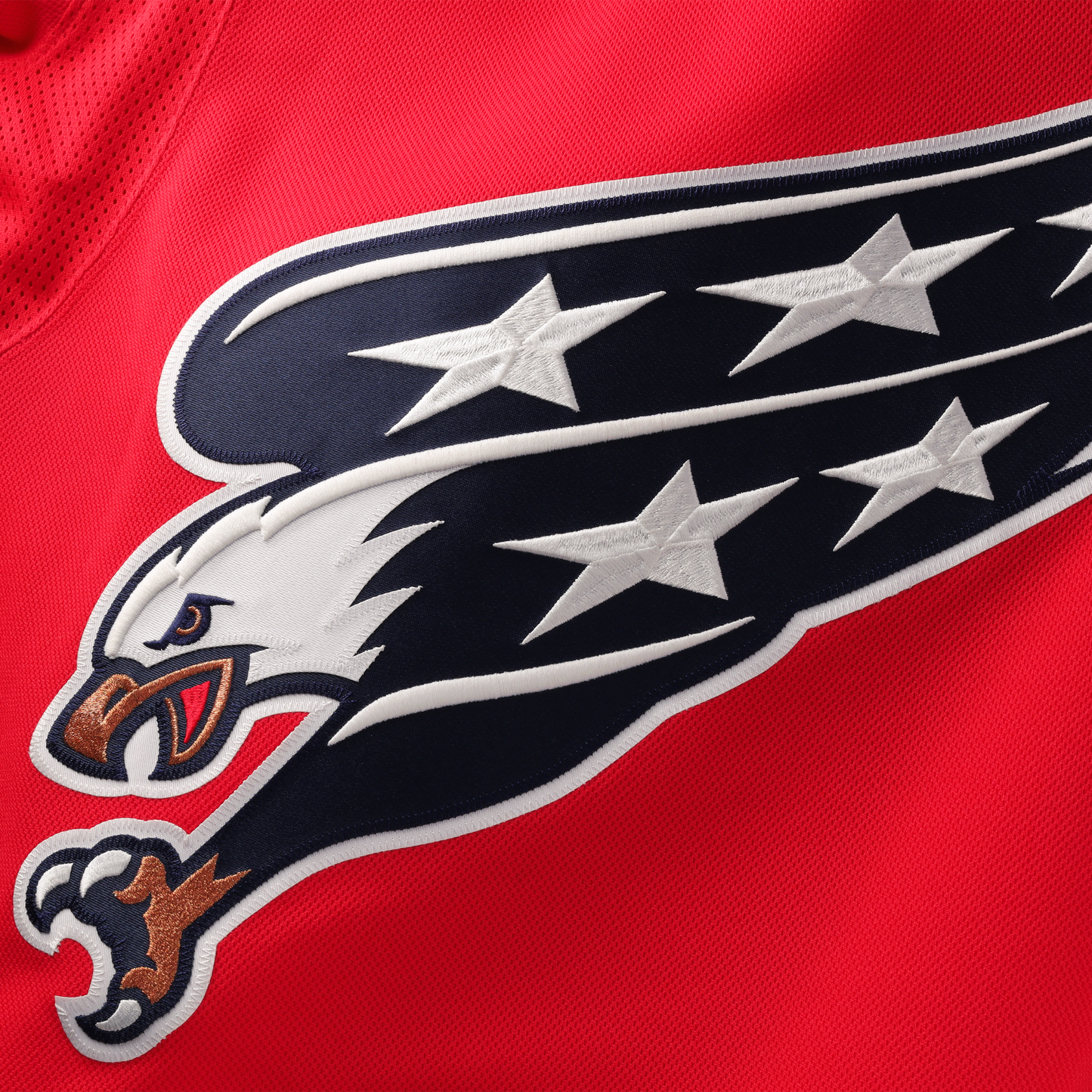 Customizable Washington Capitals 2025 Fanatics Premium Official NHL Red "Screaming Eagle" Alternate Jersey