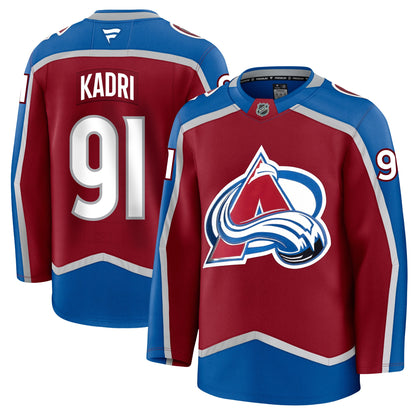 Nazem Kadri Colorado Avalanche Fanatics Premium Home Jersey