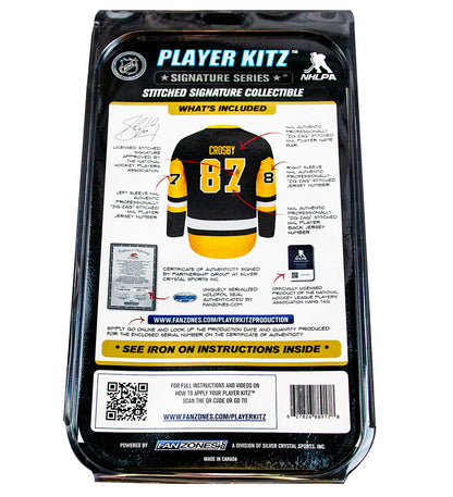 Sidney Crosby #87 (2010) Player Kitz Signature Series Stitched Autograph