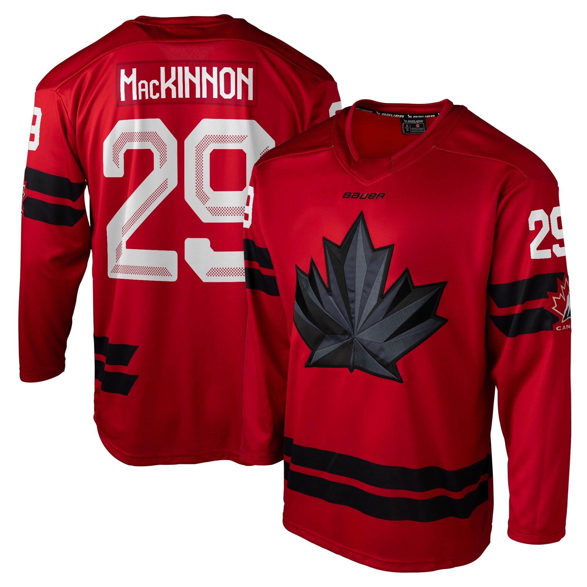 Nathan MacKinnon Team Canada 2025 Bauer Replica Jersey