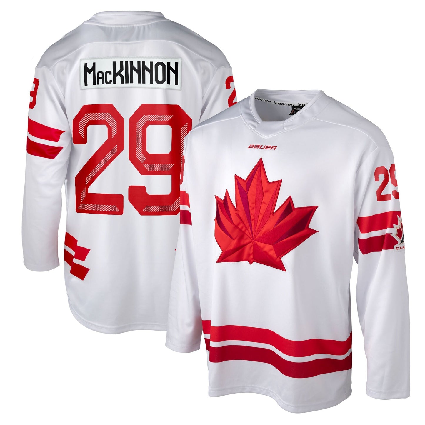 Nathan MacKinnon Team Canada 2025 Bauer Replica Jersey