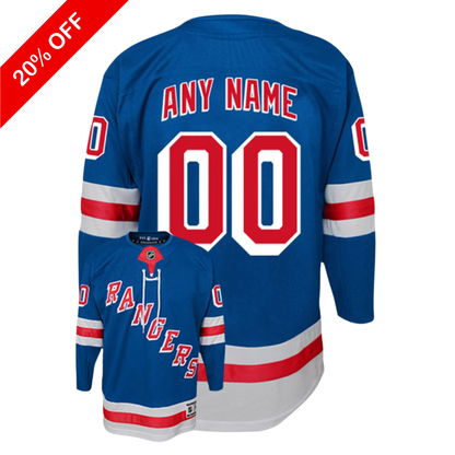 New York Rangers NHL Premier Youth Replica Home NHL Hockey Jersey