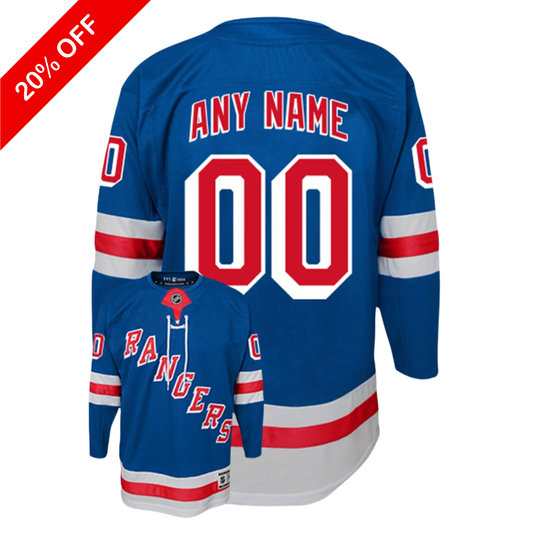 New York Rangers NHL Premier Youth Replica Home NHL Hockey Jersey
