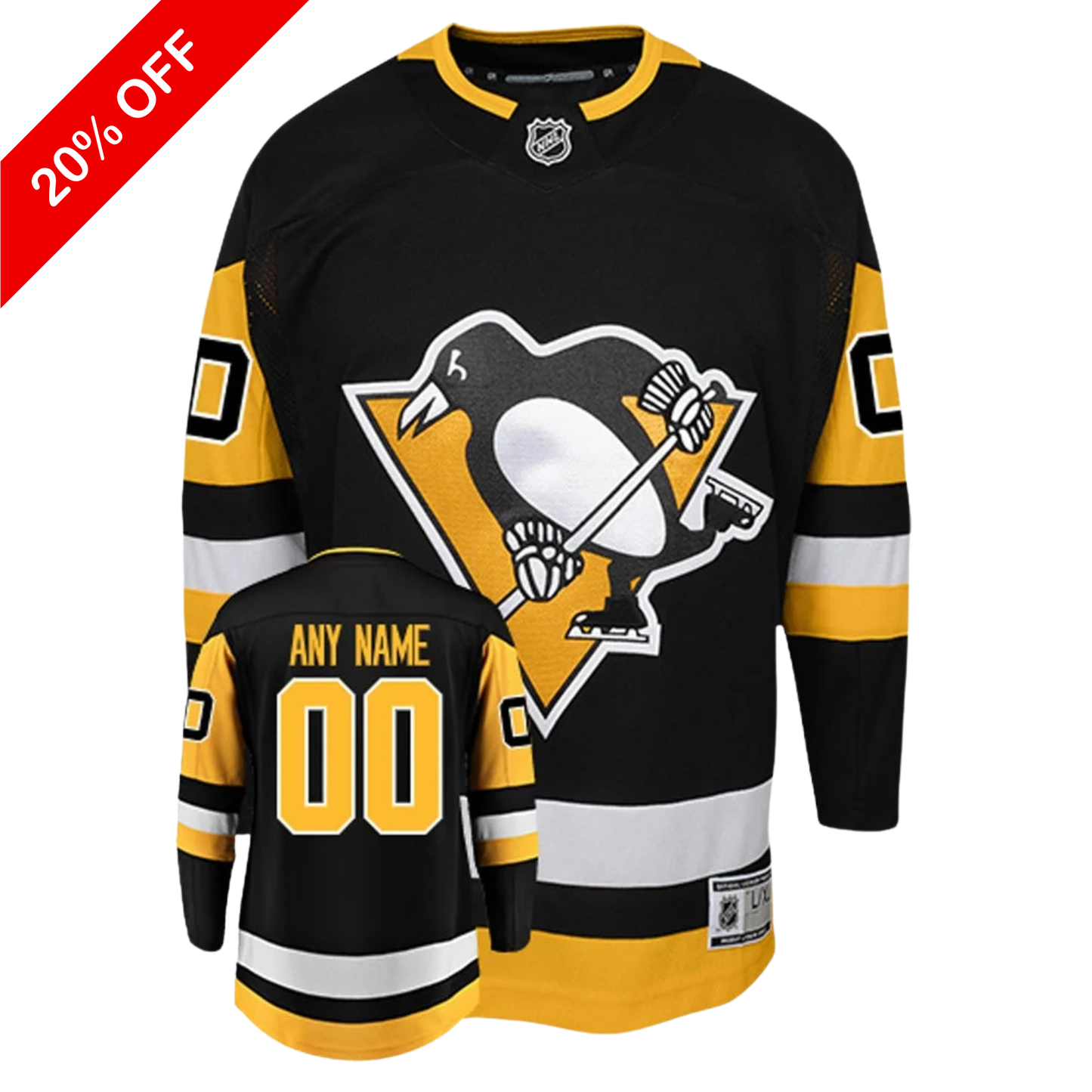 Pittsburgh Penguins NHL Premier Youth Replica NHL Hockey Home Jersey