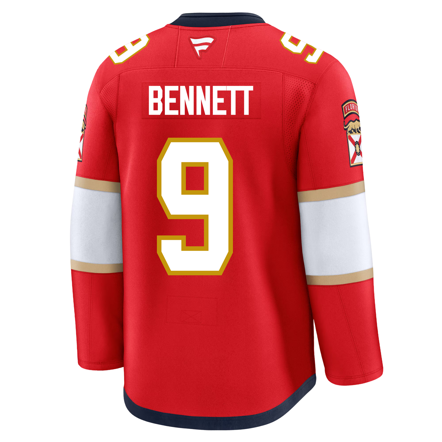Sam Bennett Florida Panthers Fanatics Premium Official NHL HOME Jersey With 2025 Stanley Cup Champions Patch