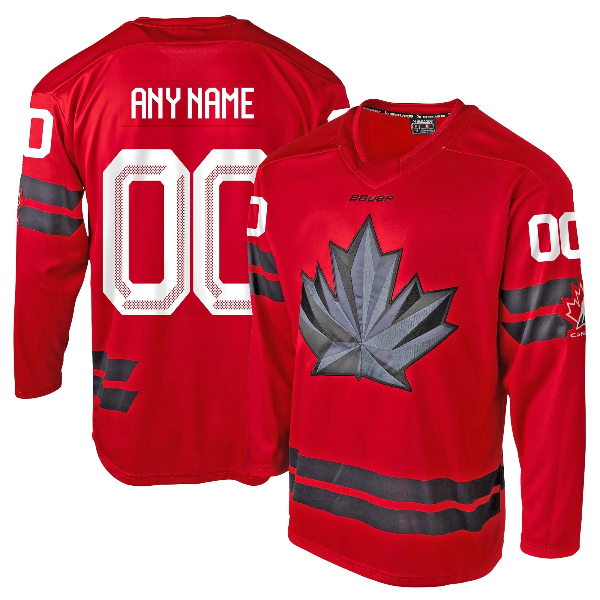 Customizable Team Canada 2025 Bauer Replica Jersey