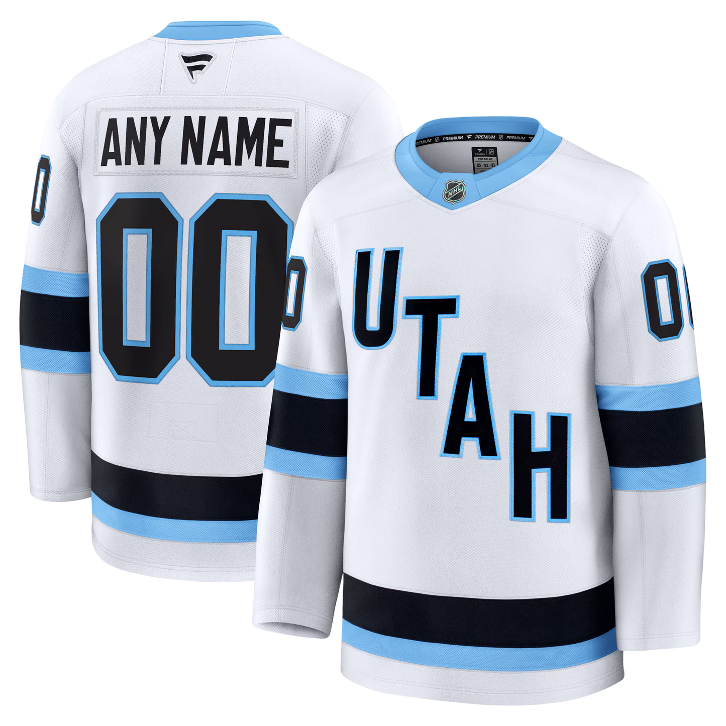 Customizable Utah Hockey Club 2024 Fanatics Premium Official NHL AWAY Jersey