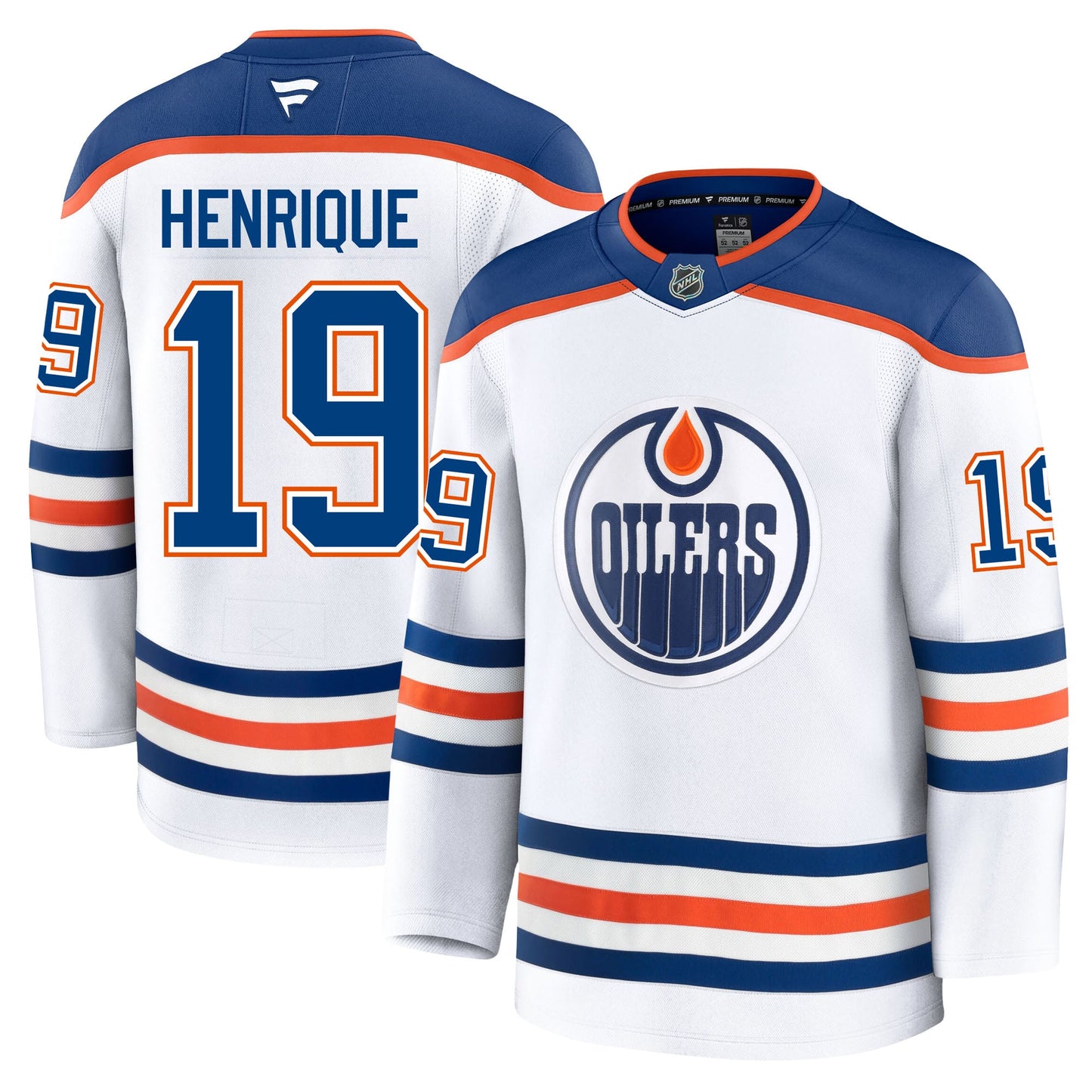 Adam Henrique Edmonton Oilers Fanatics Premium Away Jersey
