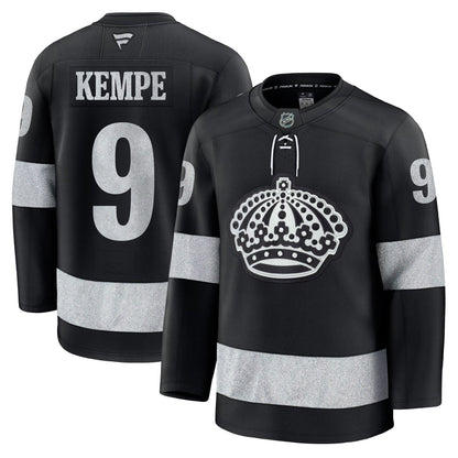 Adrian Kempe Los Angeles Kings Fanatics Alternate Premium Jersey