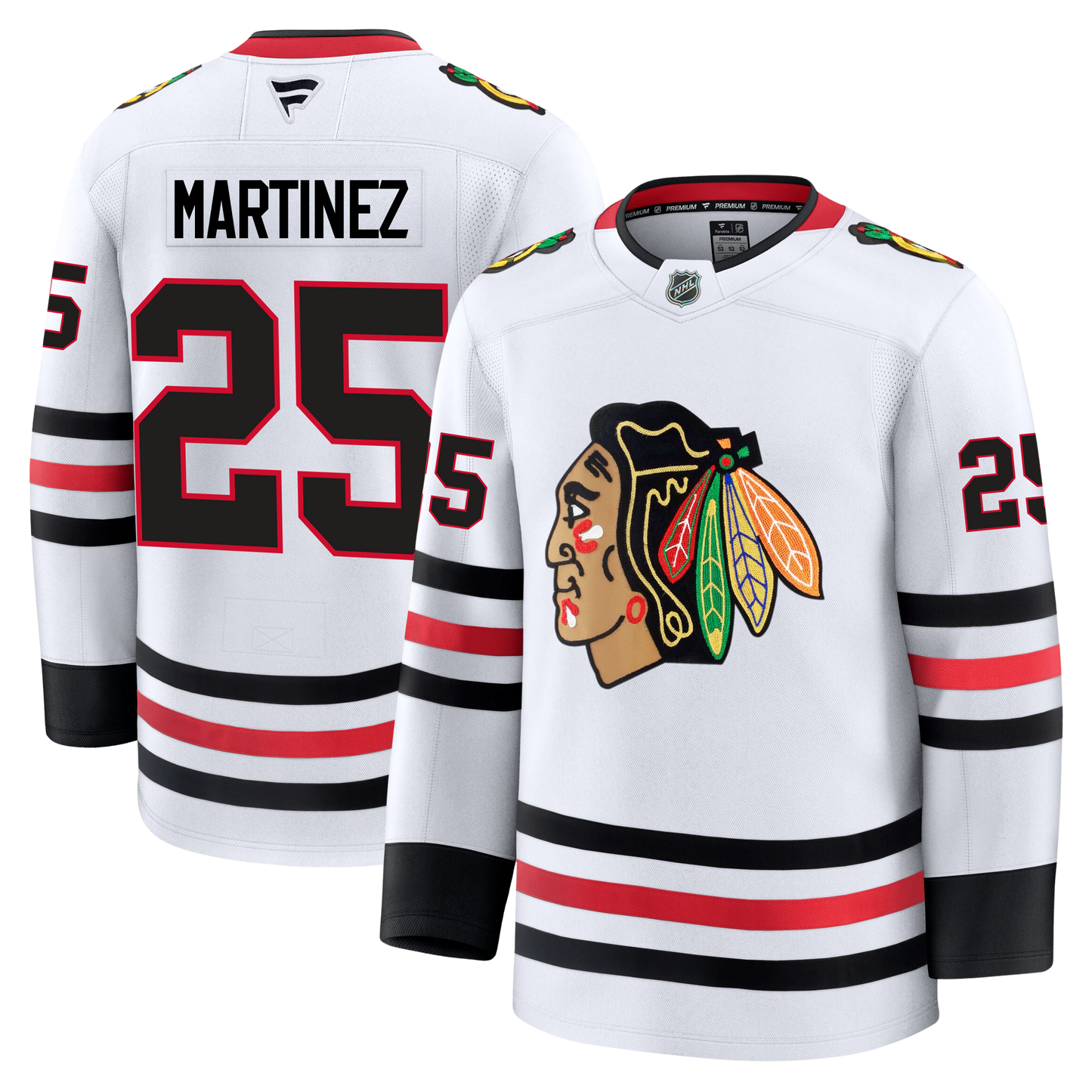 Alec Martinez Chicago Blackhawks Fanatics Premium Away Jersey