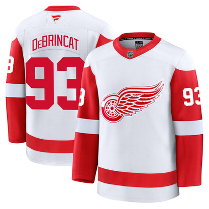 Alex DeBrincat Detroit Red Wings Fanatics Premium Away Jersey