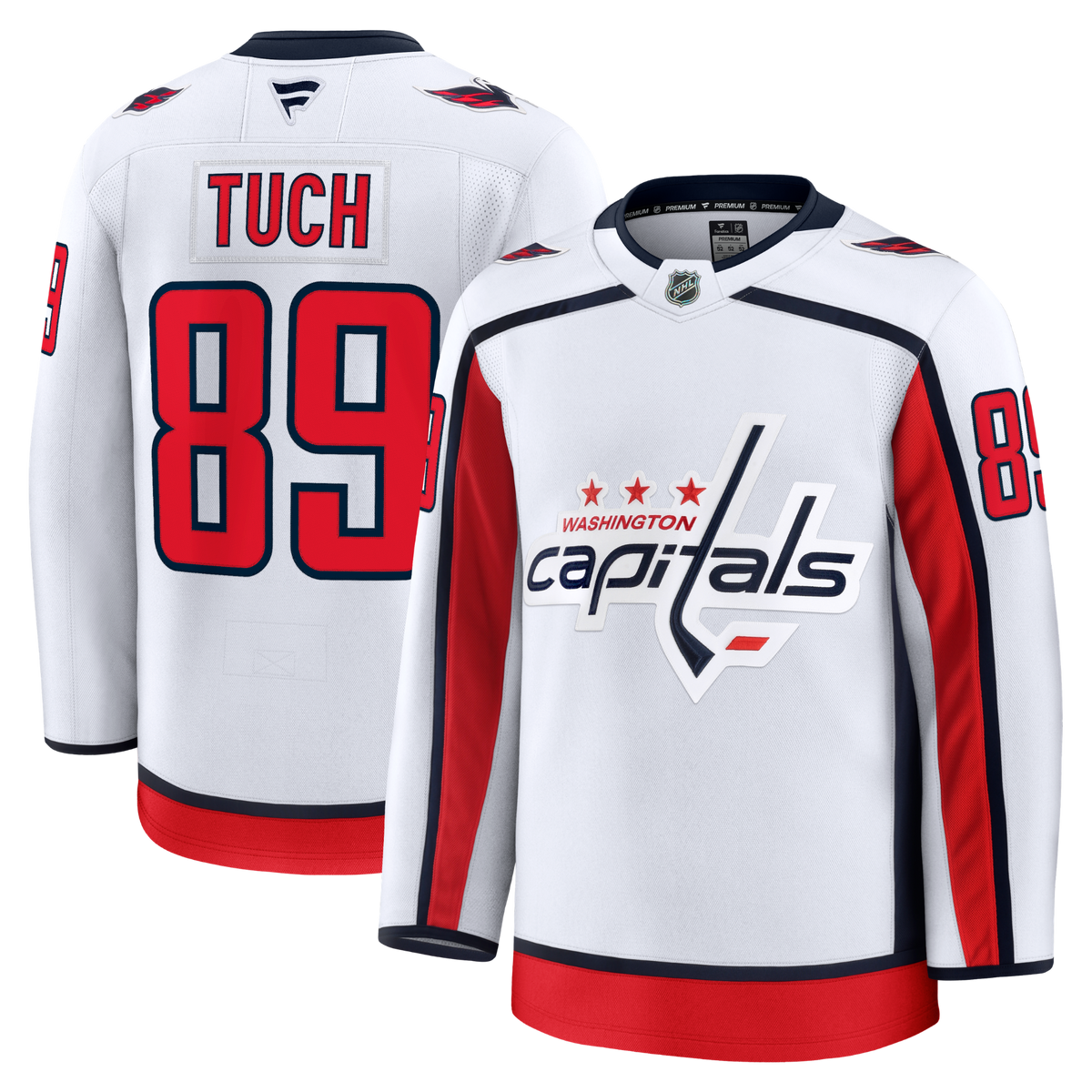 Alex Tuch Washington Capitals Fanatics Premium Away Jersey