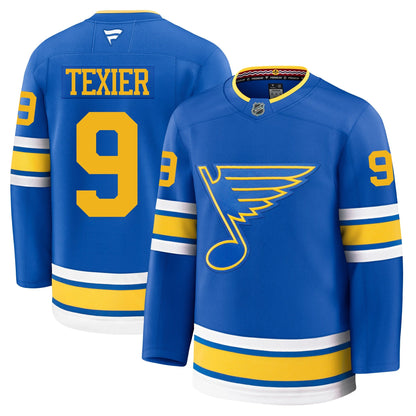 Alexandre Texier St Louis Blues Fanatics Home Premium Jersey