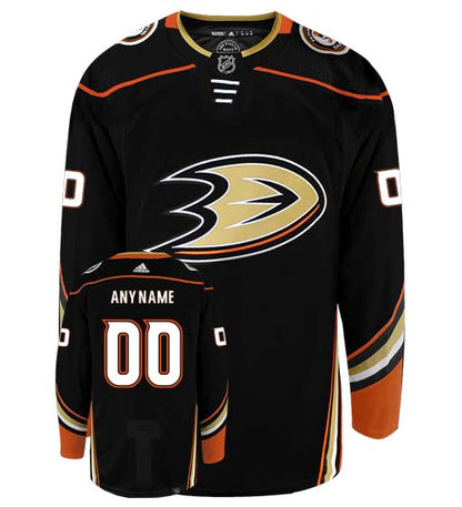 Customizable Anaheim Ducks Adidas Primegreen Authentic NHL Hockey Jersey