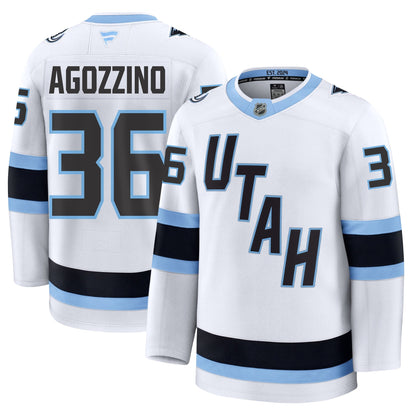 Andrew Agozzino Utah Mammoth Fanatics Away Premium Jersey