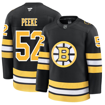Andrew Peeke Boston Bruins Fanatics Home Premium Jersey