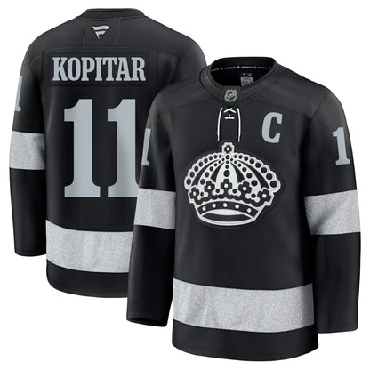 Anze Kopitar Los Angeles Kings Fanatics Alternate Premium Jersey