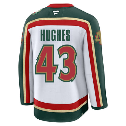 Quinn Hughes Minnesota Wild Fanatics Alternate Premium Jersey