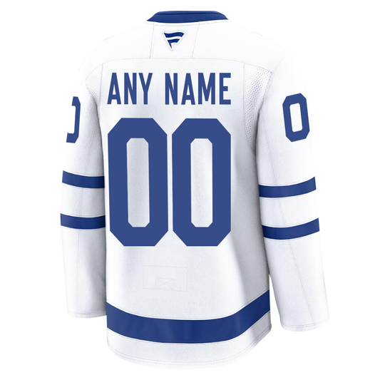 PRE-ORDER ONLY Customizable Toronto Maple Leafs 2024 Fanatics Premium Official NHL AWAY Jersey