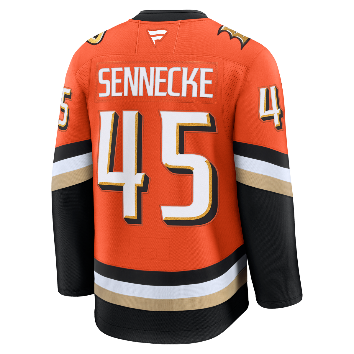 Beckett Sennecke Anaheim Ducks Fanatics Premium Home Jersey