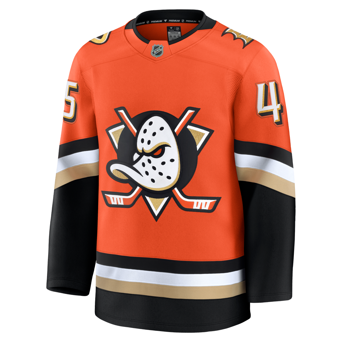 Beckett Sennecke Anaheim Ducks Fanatics Premium Home Jersey