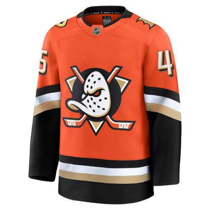 Beckett Sennecke Anaheim Ducks Fanatics Premium Home Jersey