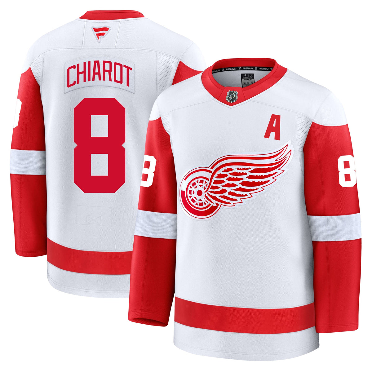 Ben Chiarot Detroit Red Wings Fanatics Premium Away Jersey