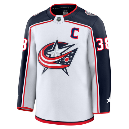 Boone Jenner Columbus Blue Jackets Fanatics Premium Away Jersey