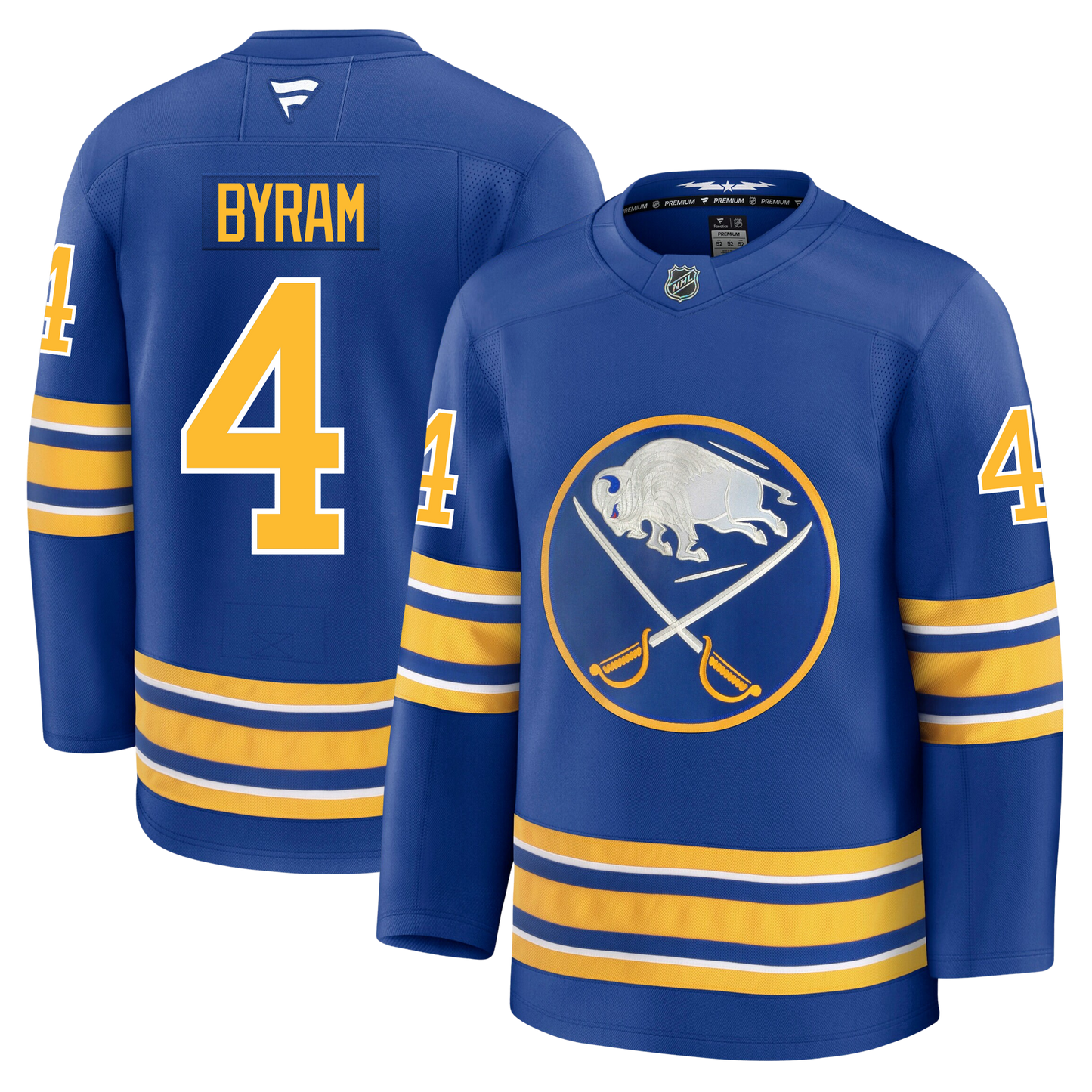 Bowen Byram Buffalo Sabres Fanatics Premium Home Jersey