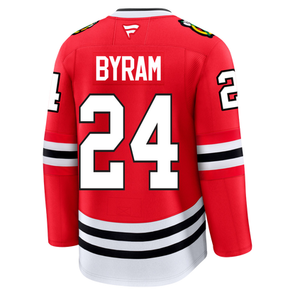 Bowen Byram Chicago Blackhawks Fanatics Premium Home Jersey