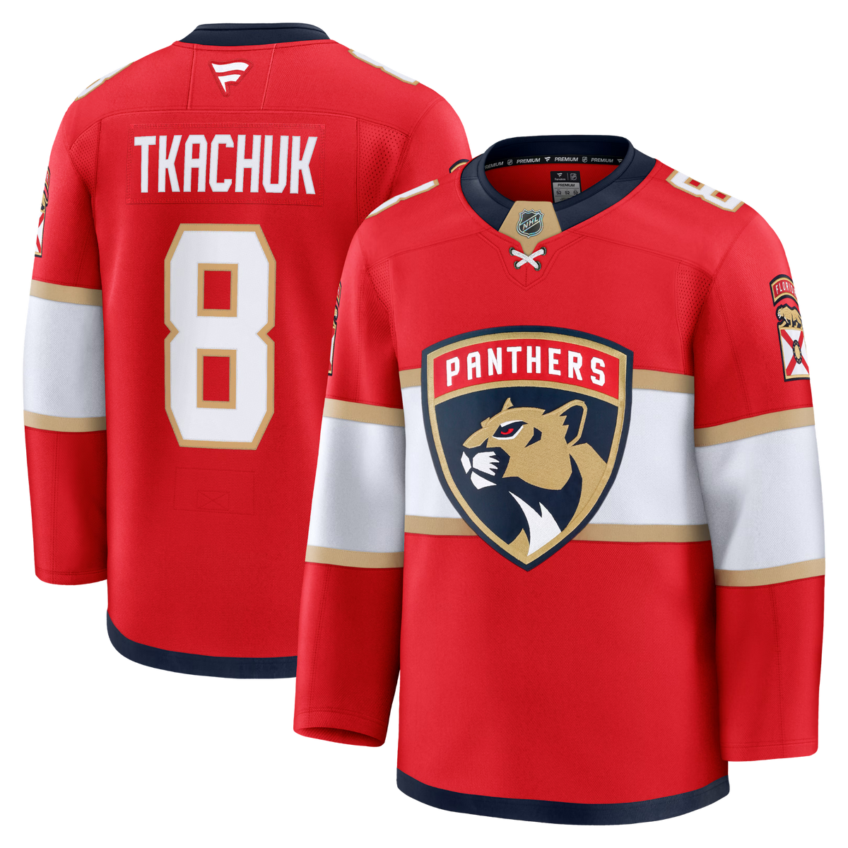 Brady Tkachuk Florida Panthers Fanatics Premium Home Jersey