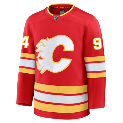 Brayden Pachal Calgary Flames Fanatics Premium Home Jersey