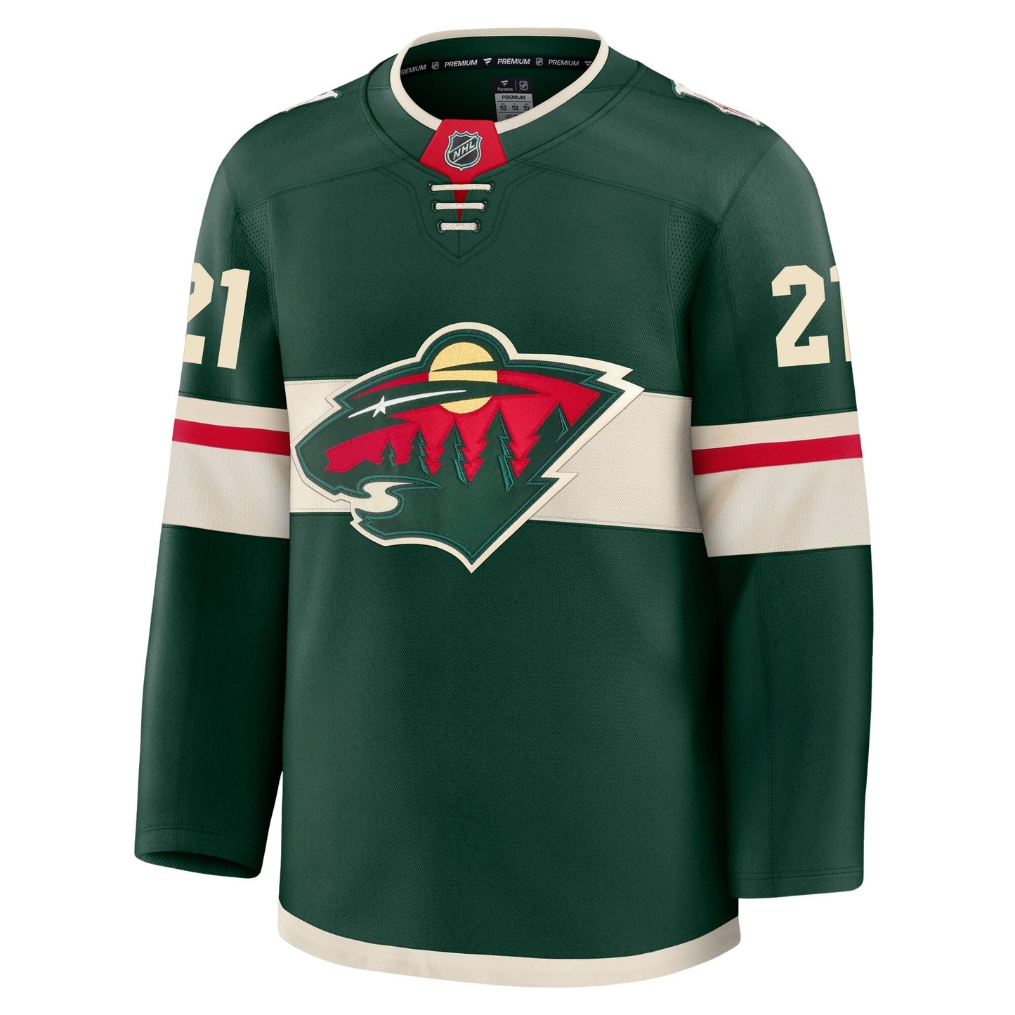 Brendan Gaunce Minnesota Wild Fanatics Premium Home Jersey