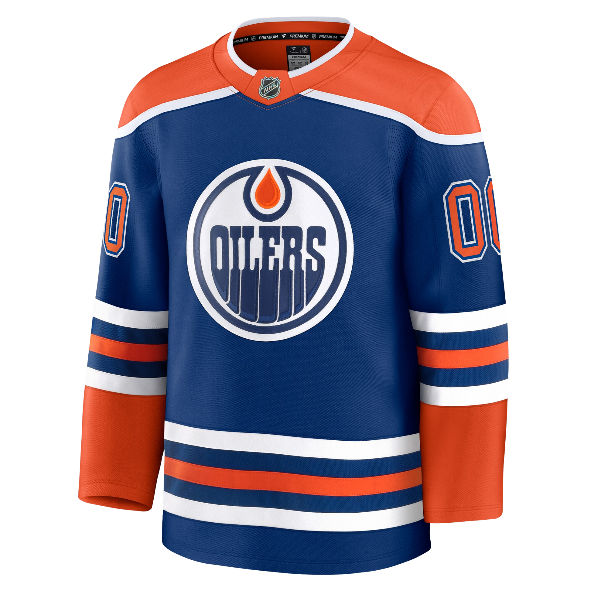 Customizable Edmonton Oilers 2024 Fanatics Premium Official NHL